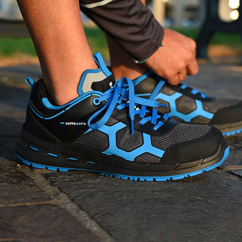 Scarpa bassa Ufo Blu Sottozero SZ100B