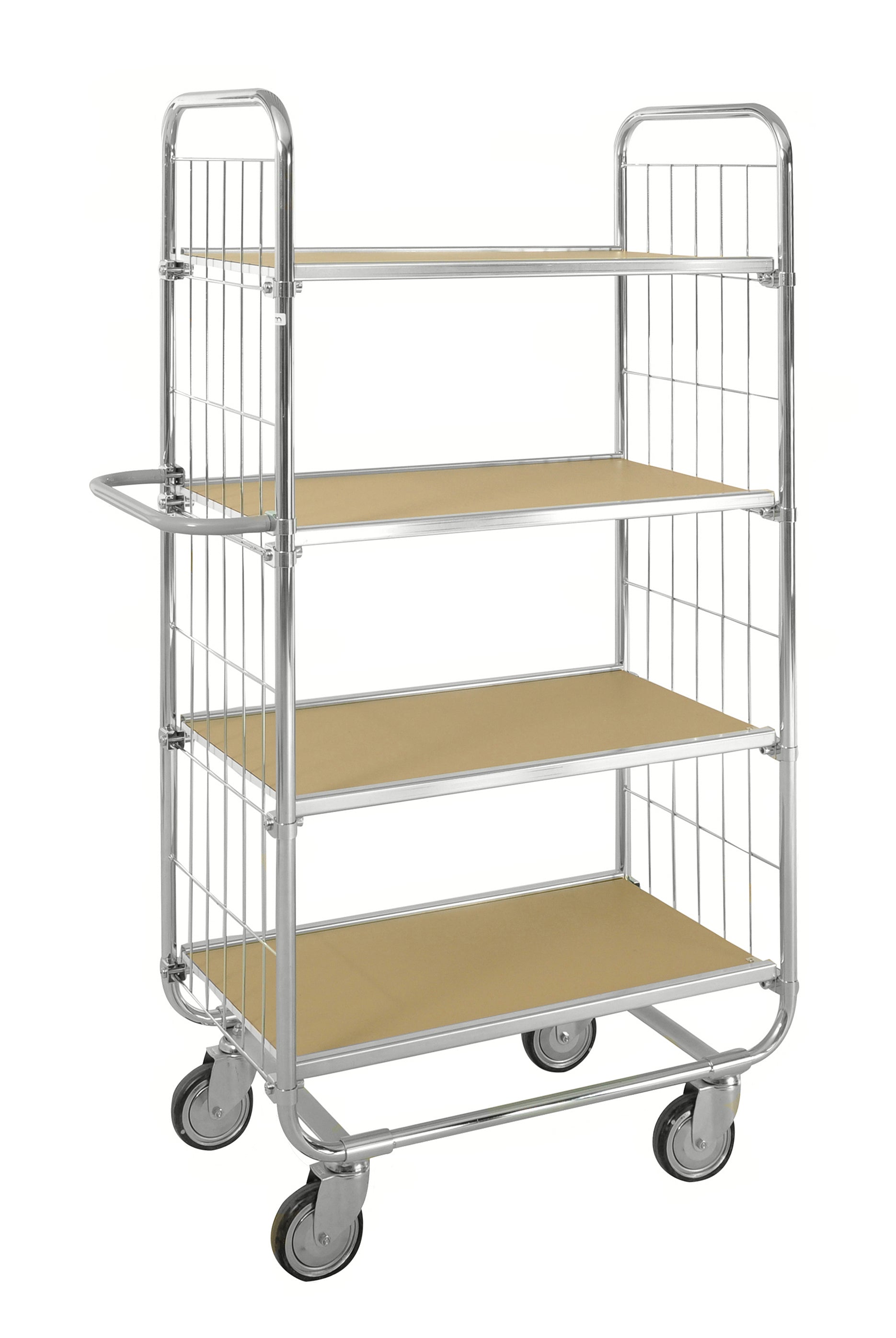 Carrello porta tutto 1395x470x1590 elettro galvanizzato - Kongamek KM8000-4XL-ES