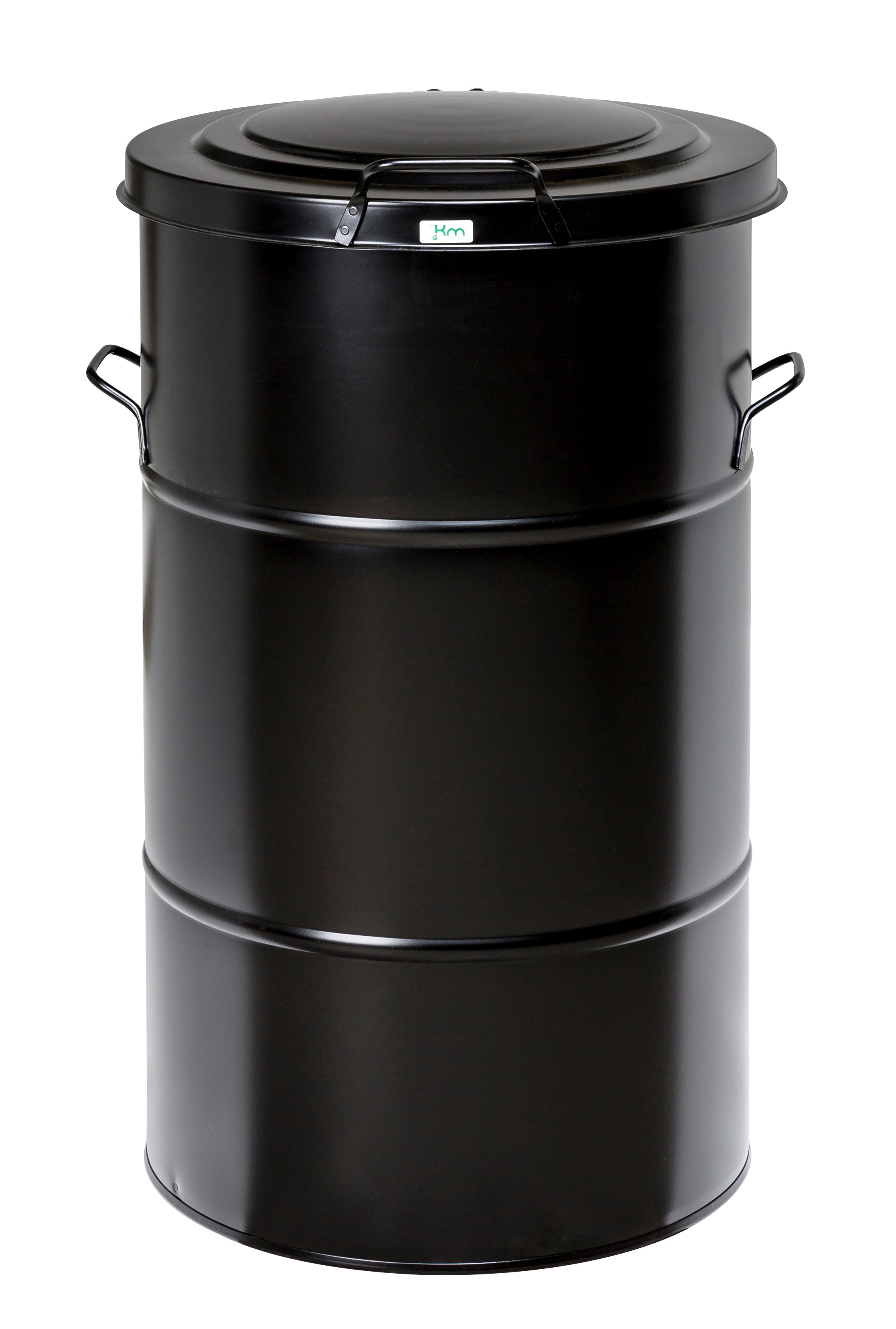 Contenitore rifiuti 115 L Nero 490 x 490 x 805 - Kongamek KM115SF