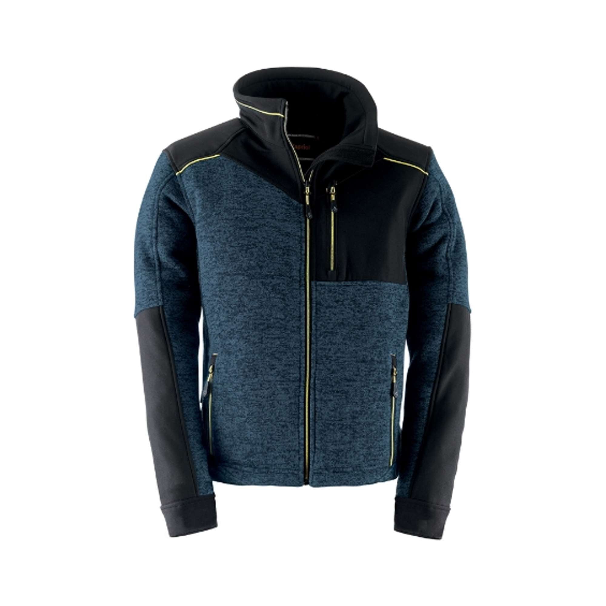 Giacca di Pile Avio / Nero Taglia L - Kapriol DYNAMIC 36621