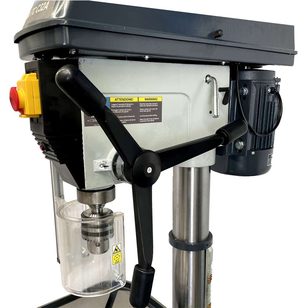 Trapano a colonna con trasmissione a cinghia 32mm 400V/3Ph - ENG PRO MA TC C32B