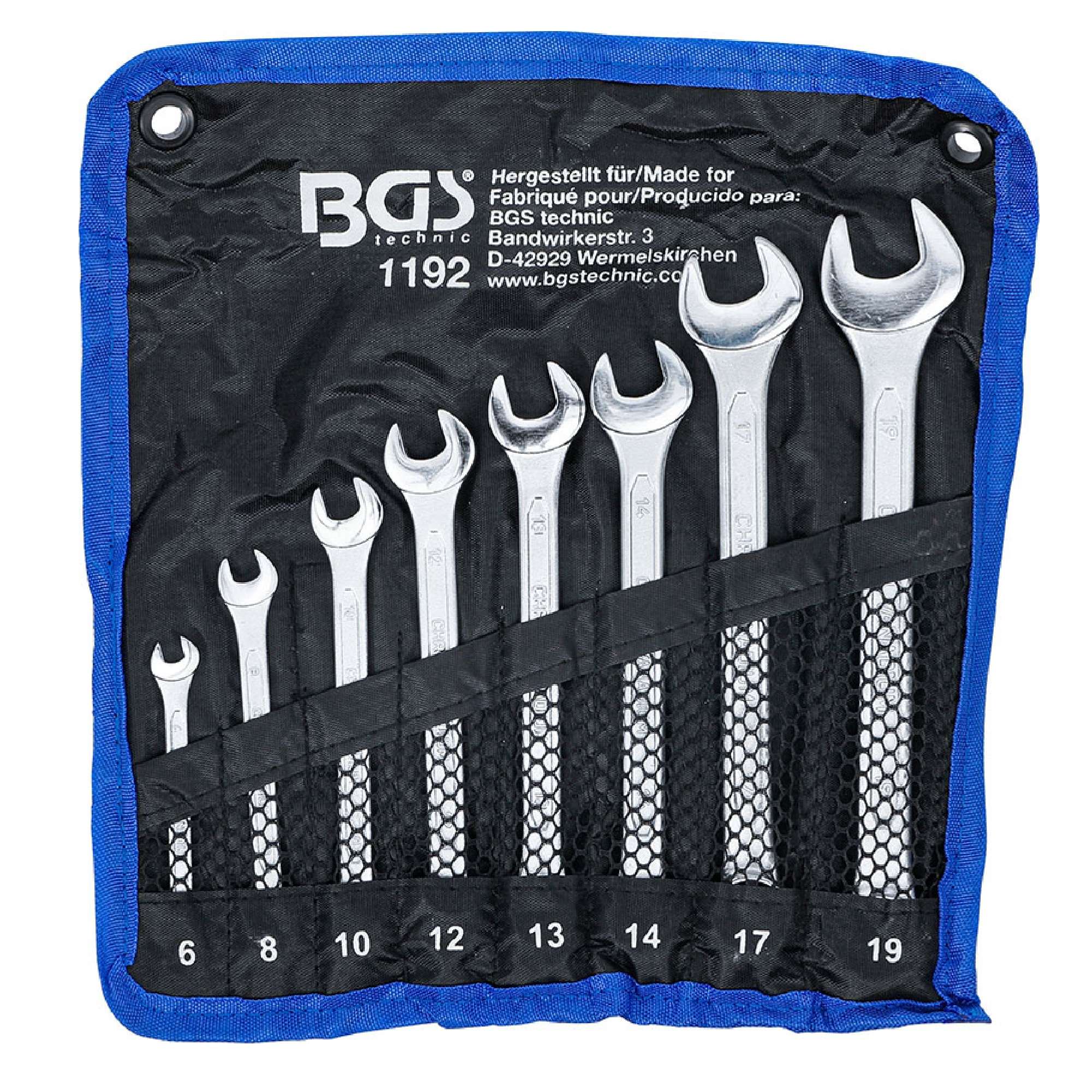 Set 25 chiavi combinate 6-32mm - Fermec BGS1196