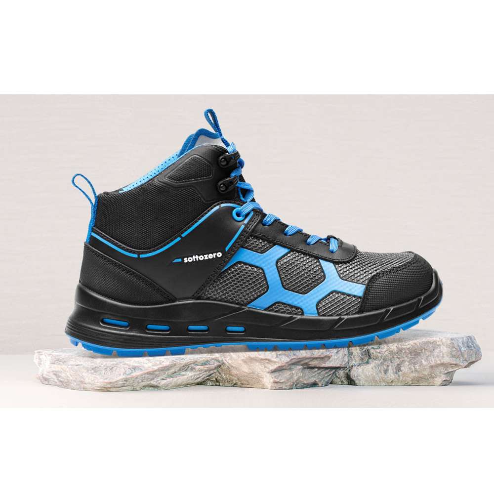 Scarpa alta Jumbo S3 Blu Sottozero SZ150B