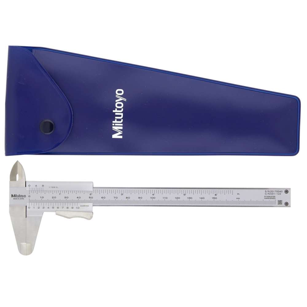 Calibro a corsoio con blocco a leva 0-150 mm 0-6" 0,05 mm 531-122 -Mitutoyo
