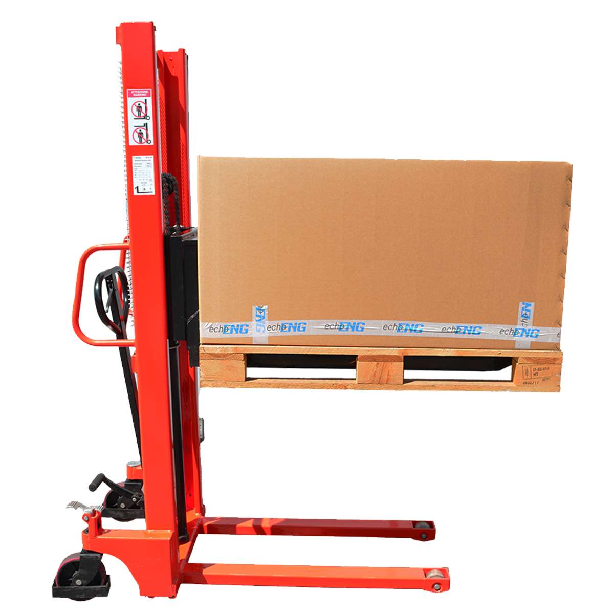 Carrello elevatore sollevatore europallet 1000kg transpallet ENG PRO MA SL PR10