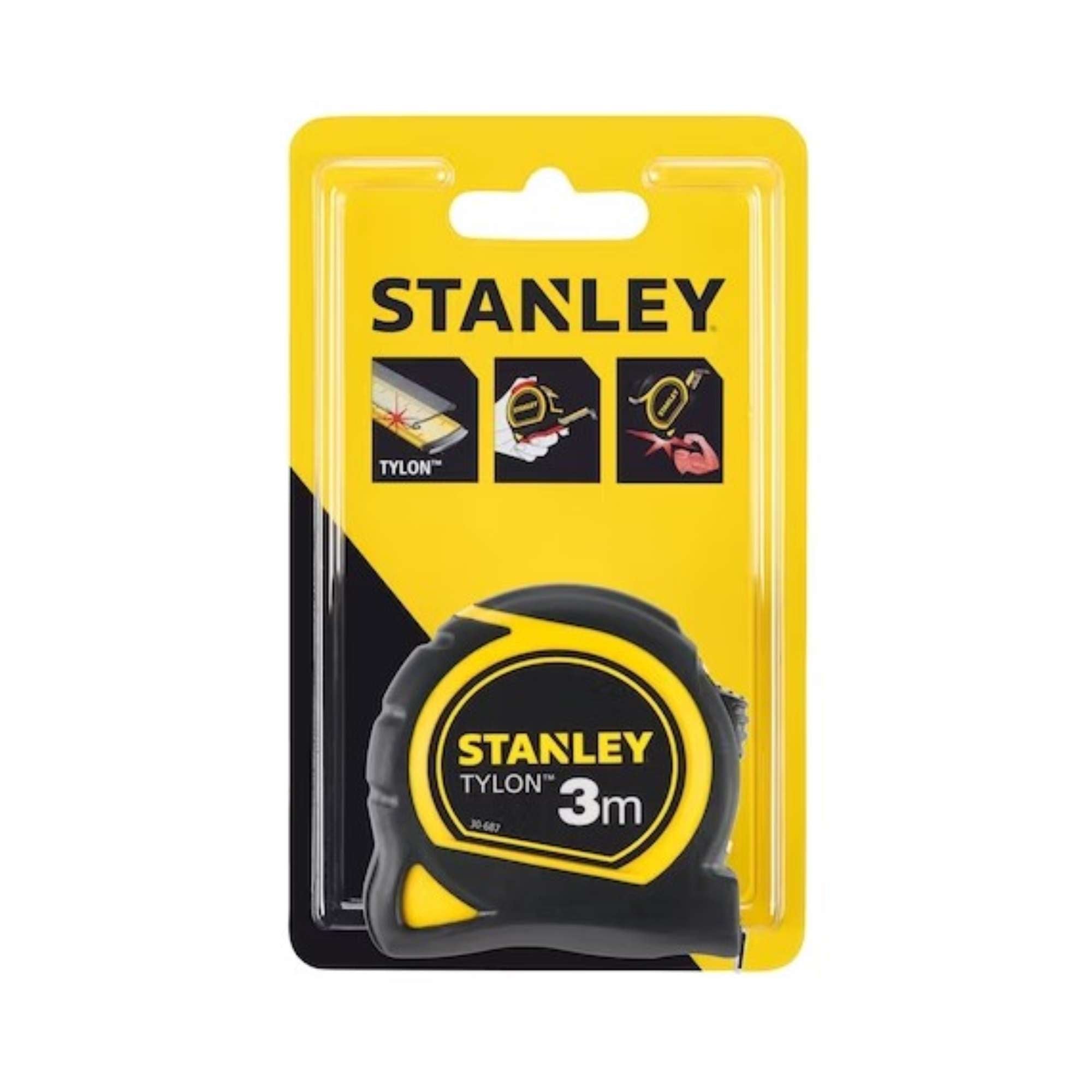 Flessometro Tylon 3 metri 12.9 mm - Stanley 0-30-687