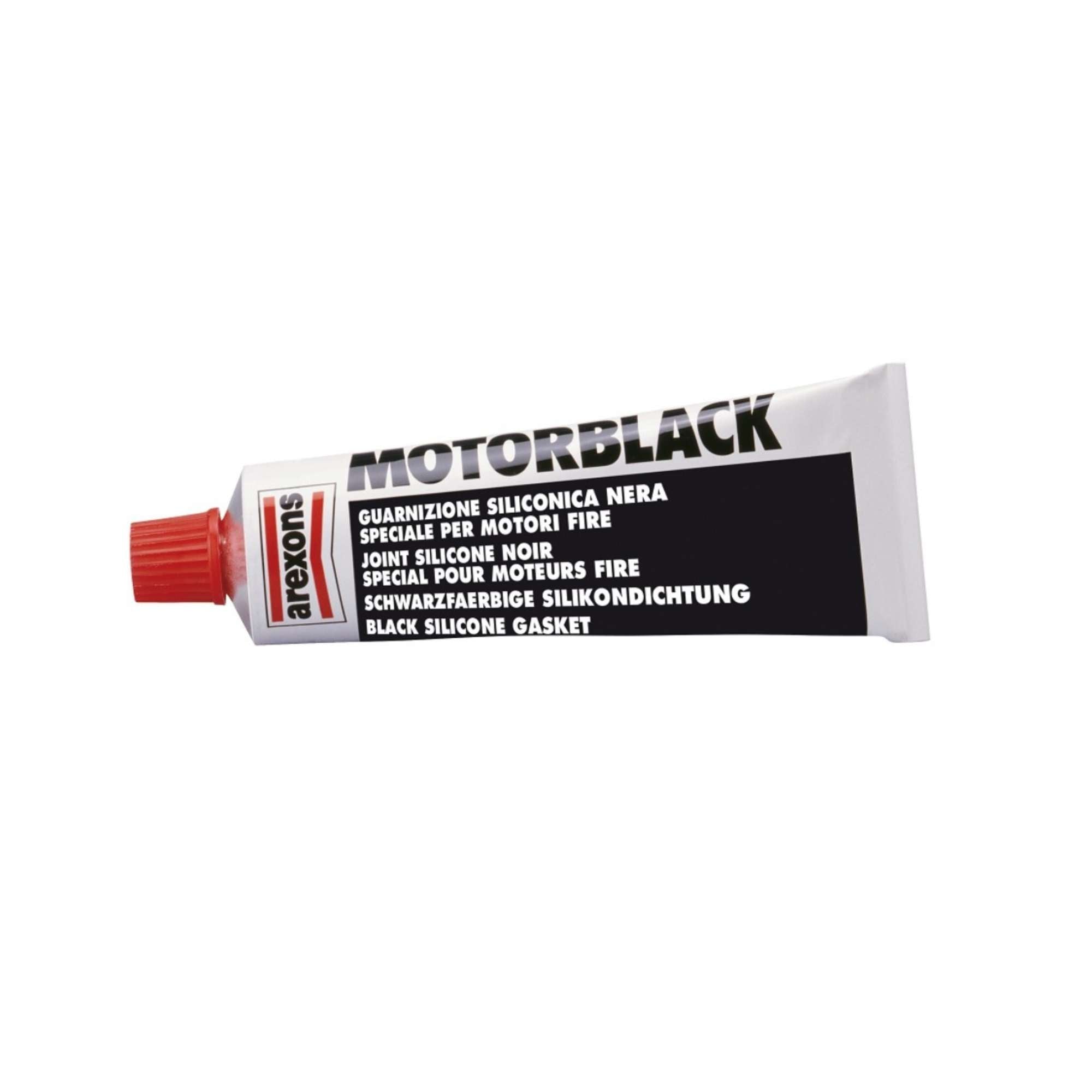 Guarnizione Motorblack siliconica nera speciale per motori fire - Arexons 0094