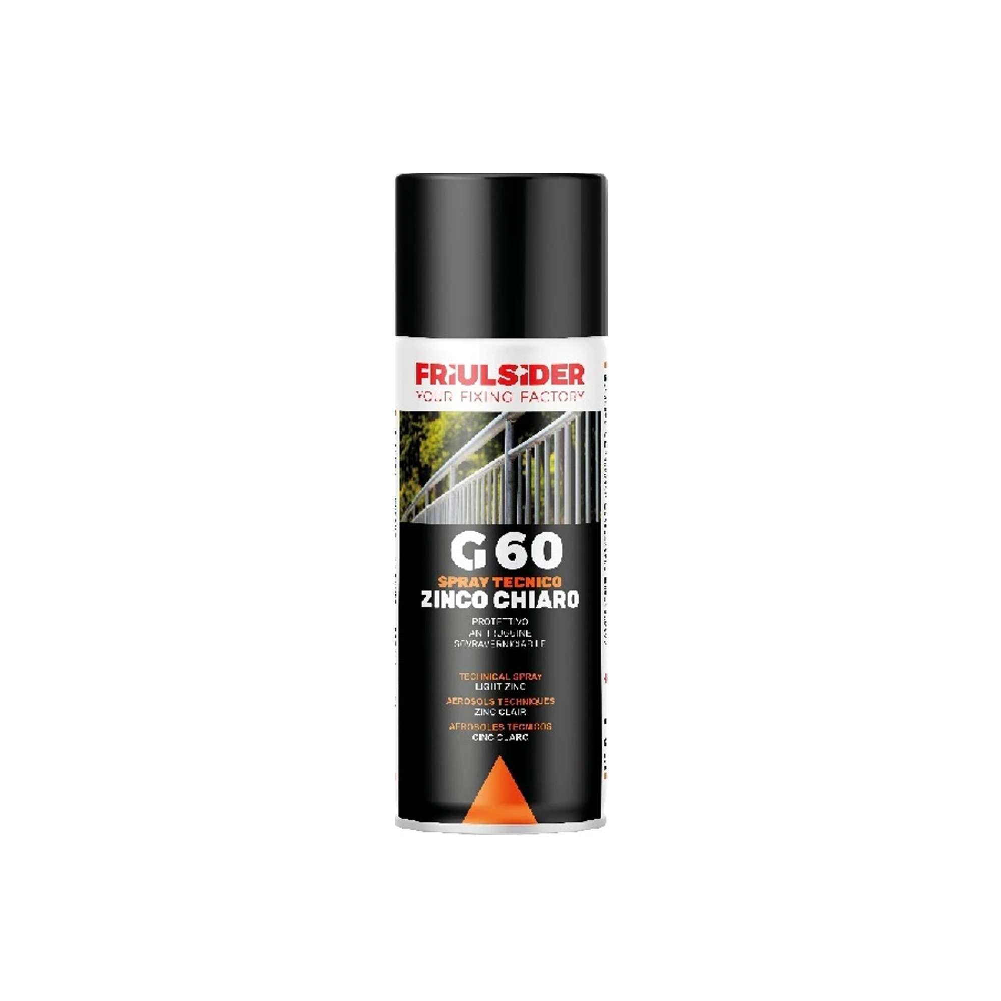 Spray zinco chiaro ml.400 - conf. 12pz - G6000 Friulsider