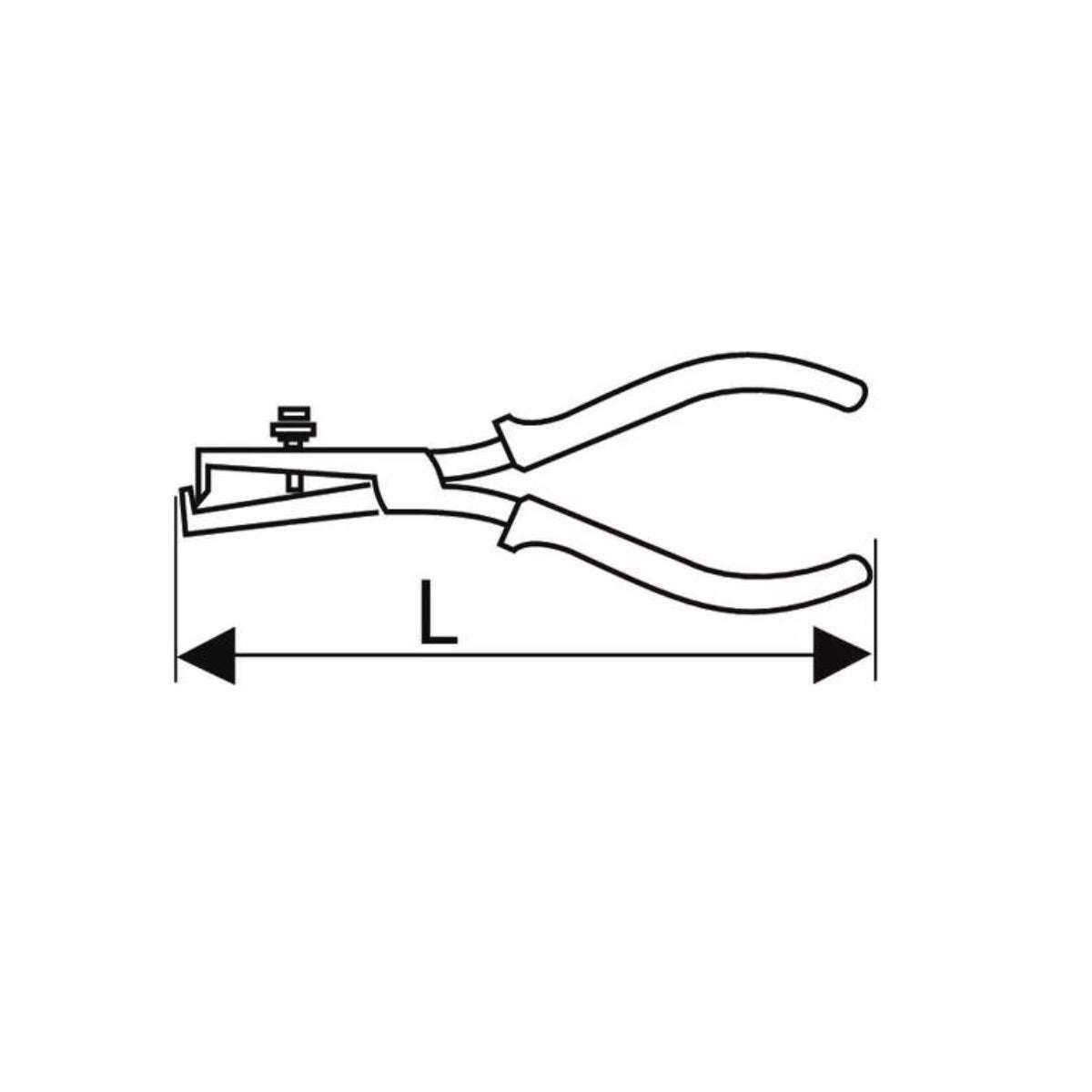 Pinza spellafili Comfort Grip 170 mm da 0,75 a 6mm - Expert Facom