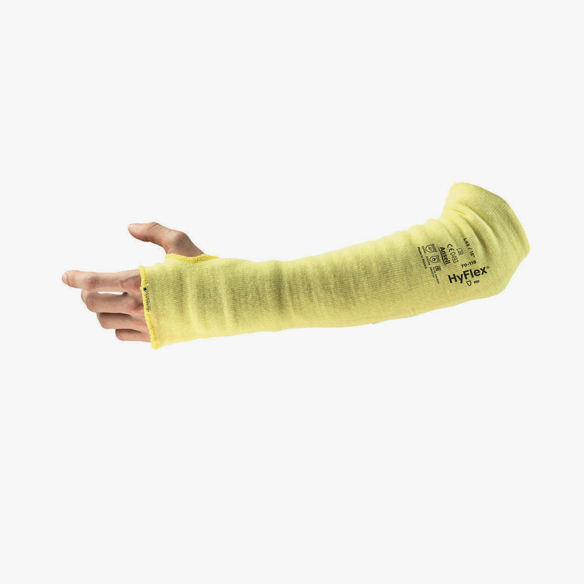 Manicotto 35cm in Kevlar antitaglio giallo S4150064
