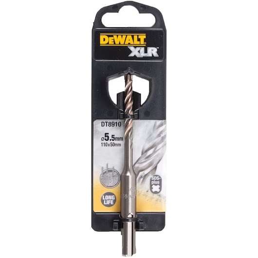 Punta sds-xlr DEWALT DT8910QZ 5.5 x 110 x 50 mm