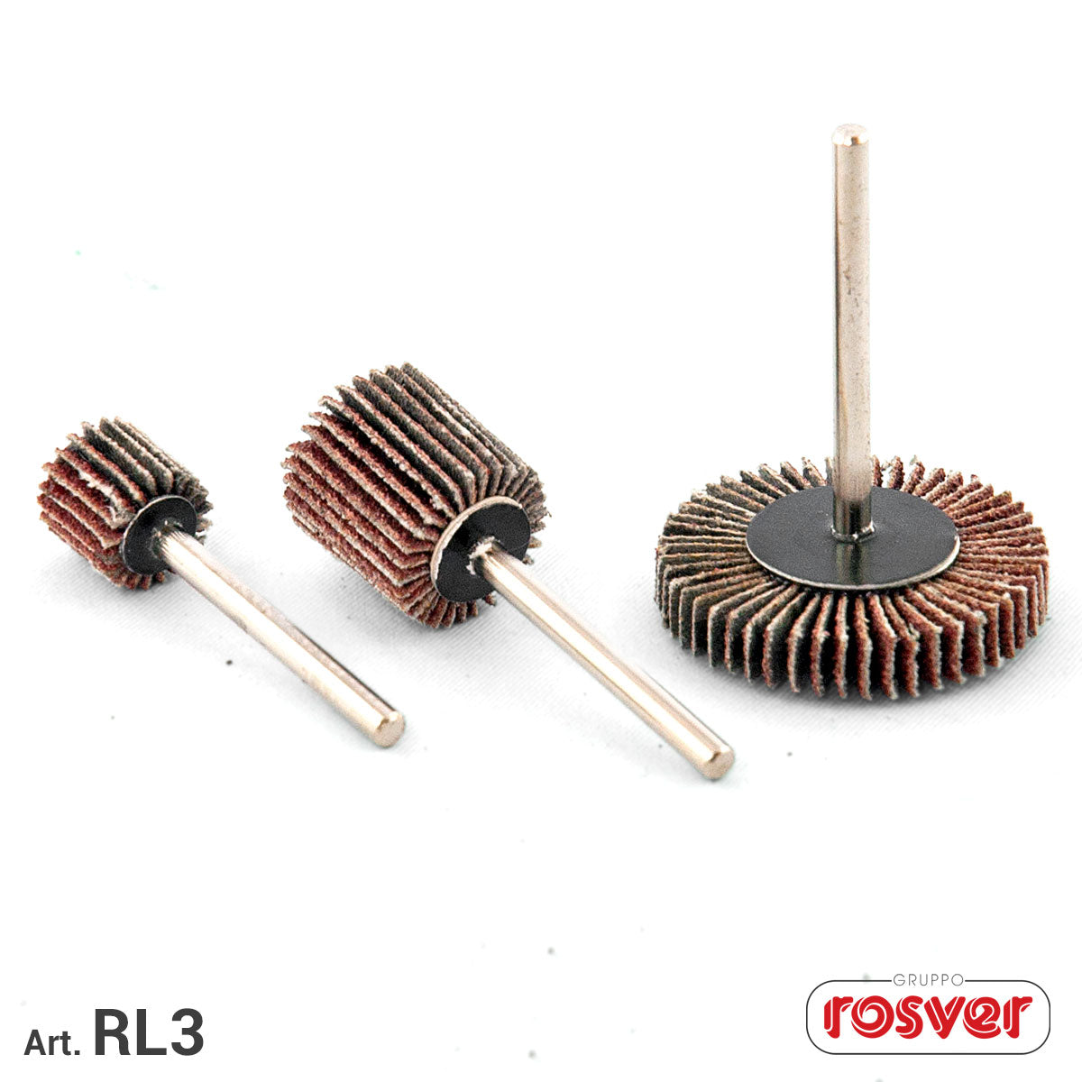 Micro ruota lamellare RL3 D.15x10x3 Rosver - Conf.25pz