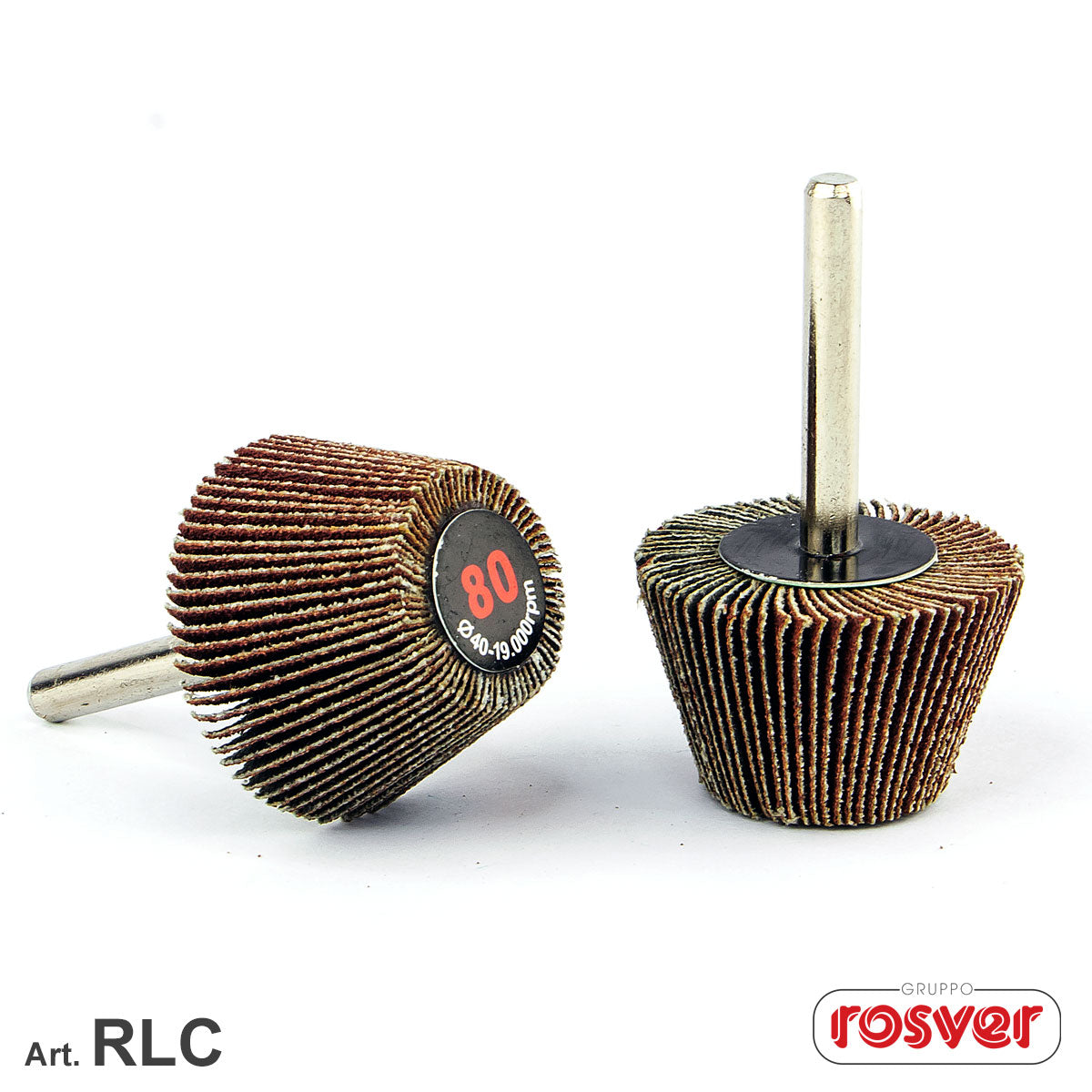Ruota lamellare conica RLC D.50/38x30x6 Rosver - Conf.10pz