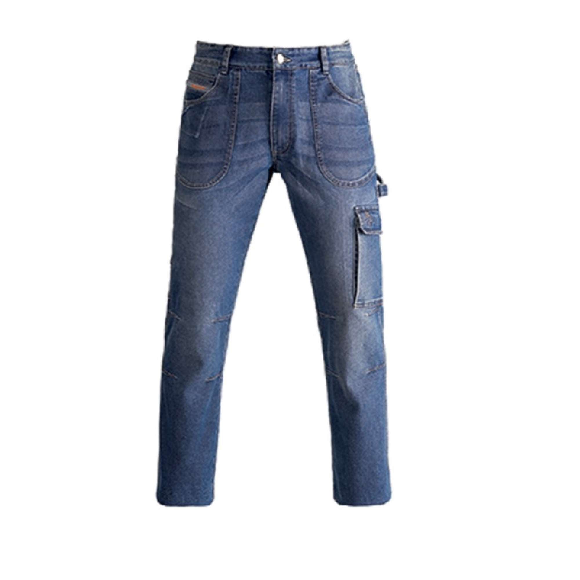 Pantalone lungo da lavoro Jeans Denim tg.XL - Kapriol 32542