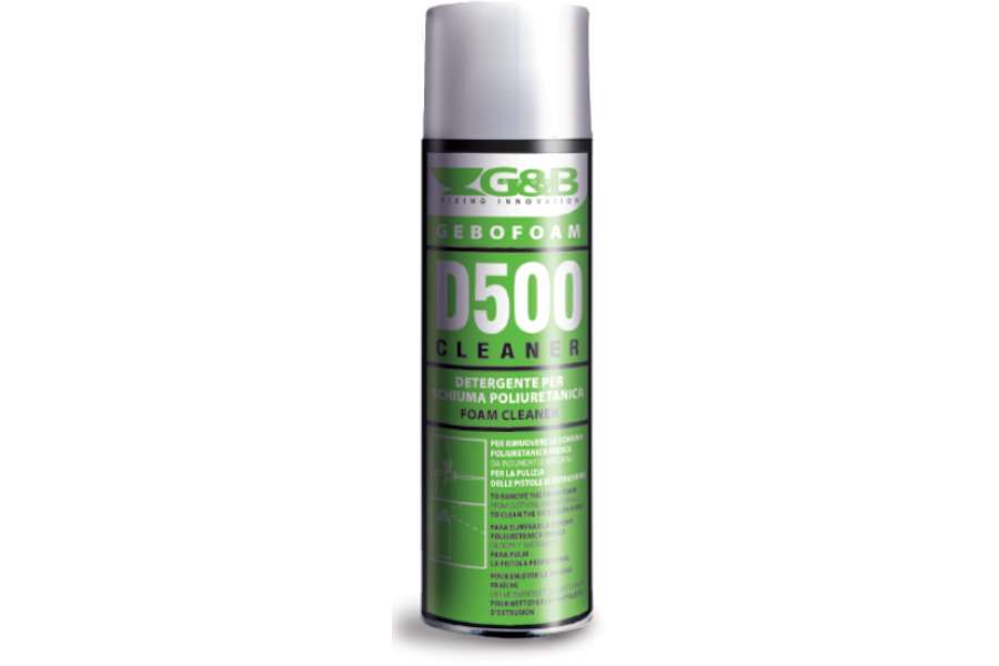 Pulitore per schiuma 500ml dissolvente per la pulizia - G&B FISSAGGI CD01