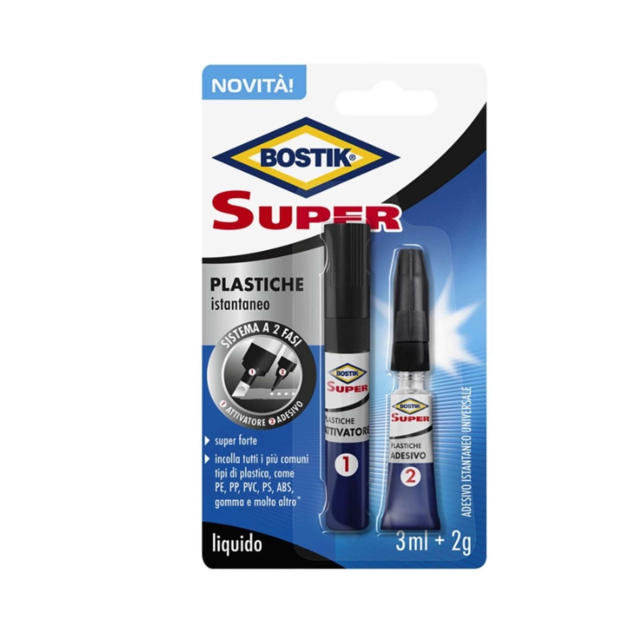 Adesivo Super Plastiche 2G+3Ml - UHU Bostik 7000074