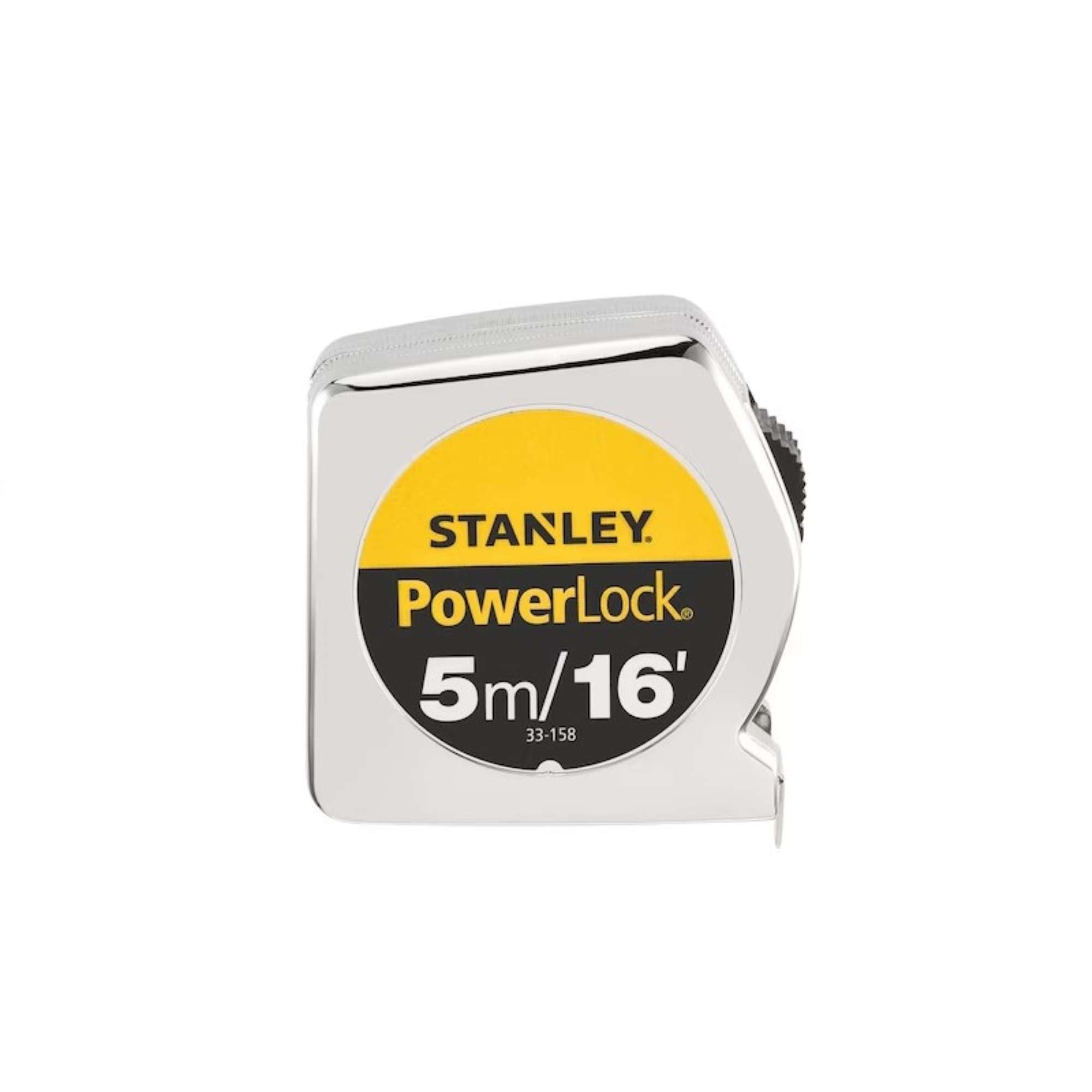 Flessometro 5 m Powerlock, cassa in Materiale Sintetico Poll/MM Stanley 0-33-158