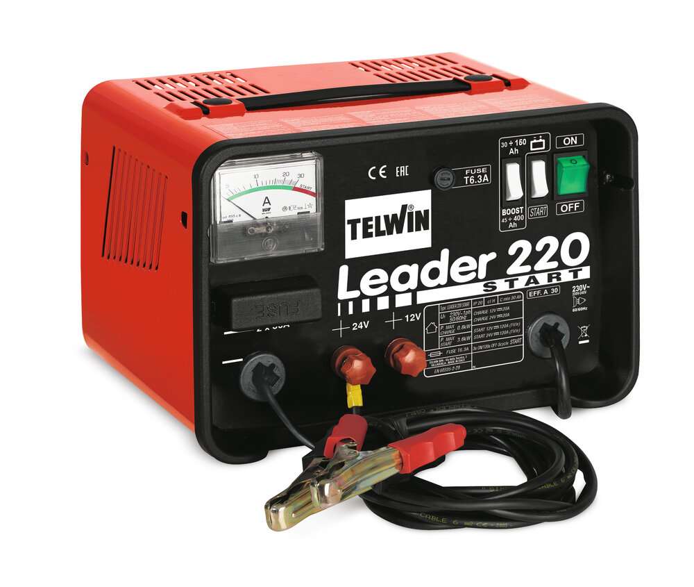 Avviatore per batterie autovetture Leader 220 START 230V -Tewin - 807539