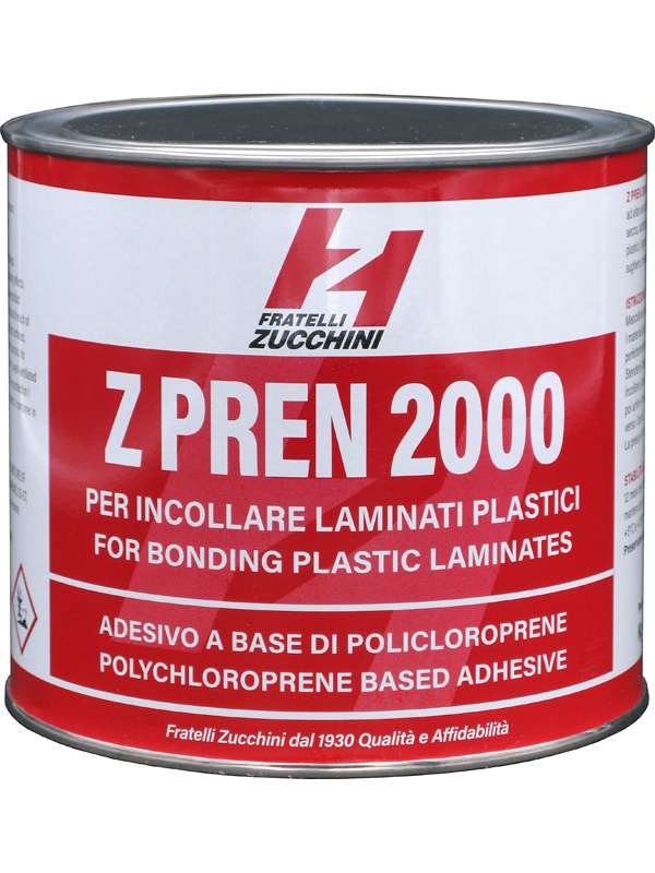 Adesivo policloroprenico a contatto a base solvente 1,70 kg ZUCCHINI Z PREN 2000