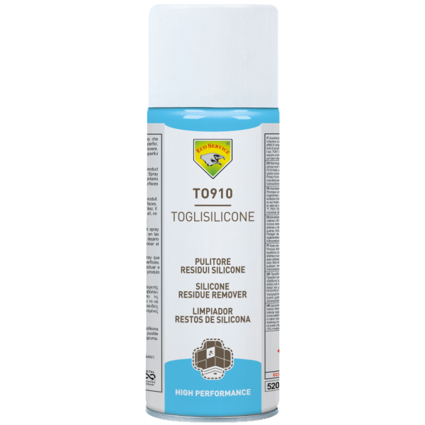 Toglisilicone Spray 400ml che elimina ogni traccia di silicone Eco Service TO910