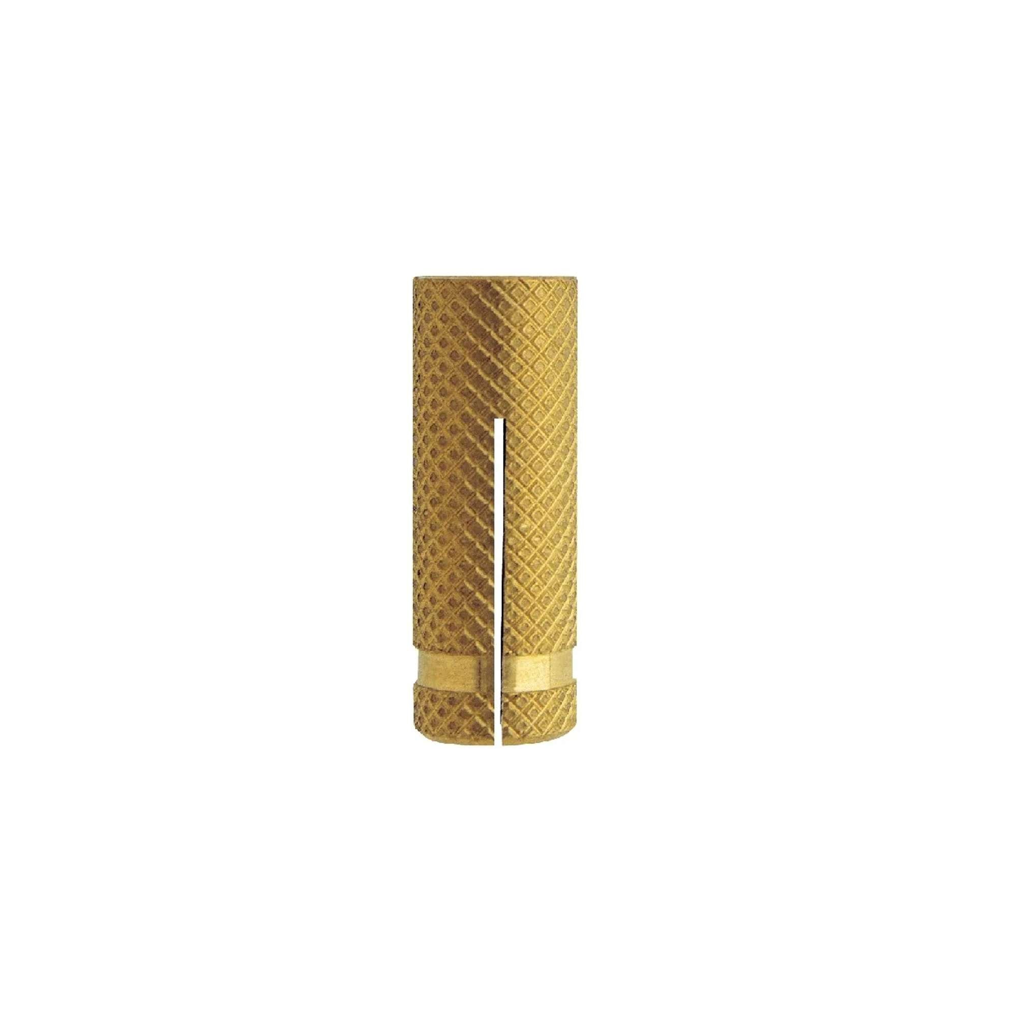 Tassello in ottone con zigrinatura eBL- TO M8x28 4pz/bl conf.20pz - 75100008000 Friulsider