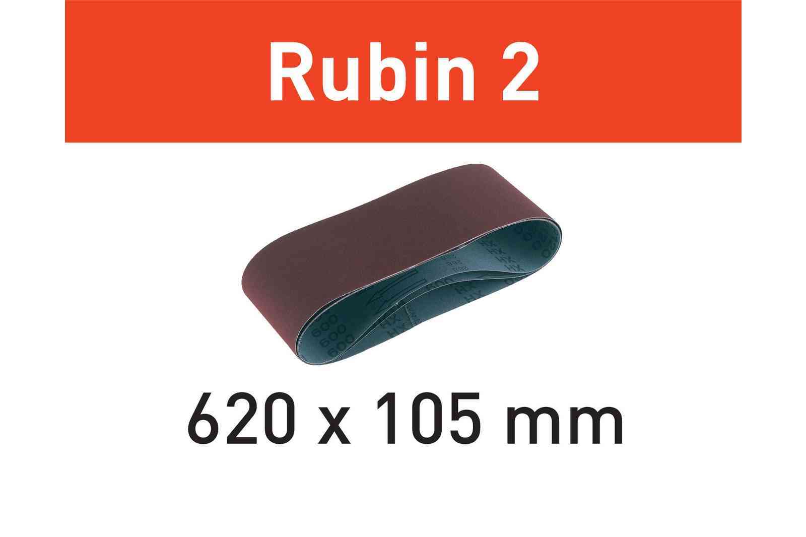 Nastro abrasivo Rubin 2 L620X105-P40 RU2/10499149