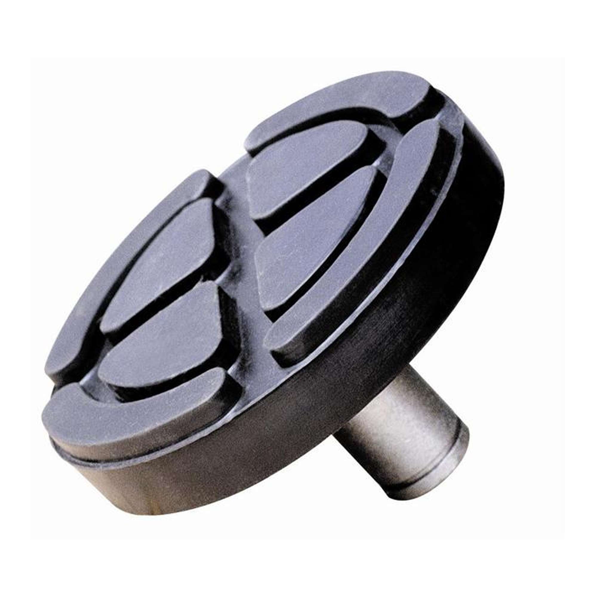 Supporto in acciaio ricoperto in gomma per sollevatori idraulici - OMCN 392/C