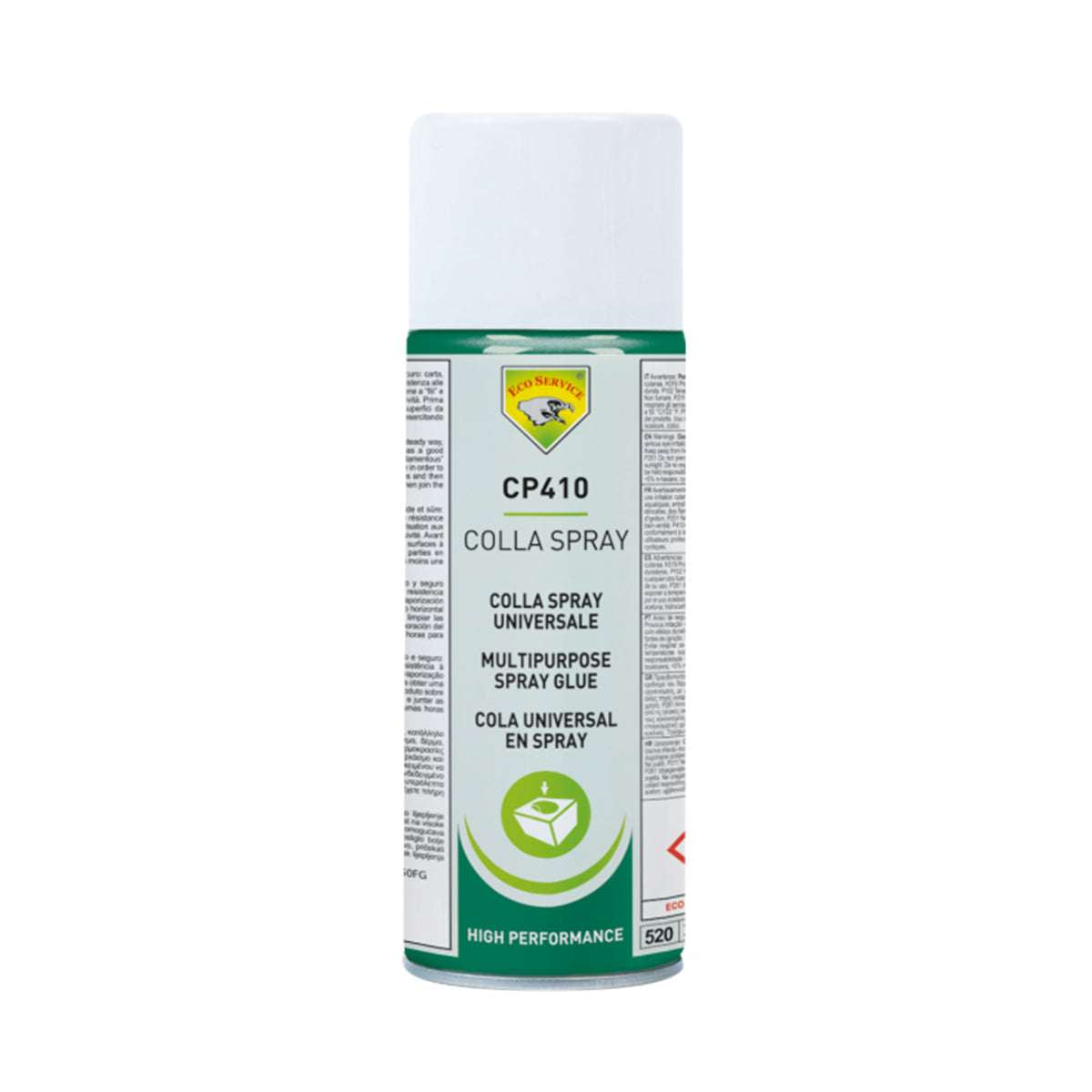 Colla Spray 400ml resistente ad alte temperature - Eco Service CP410